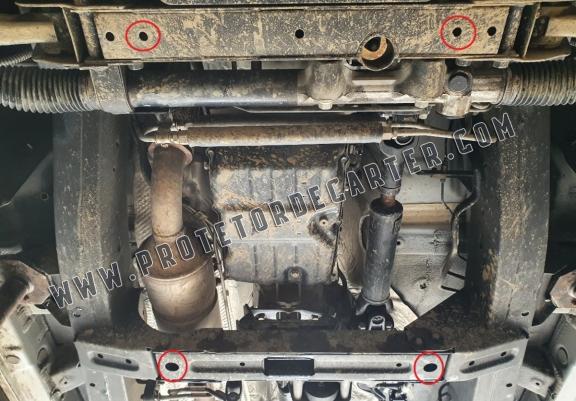  Protetor de caixa de velocidades de aço Ssangyong Musso Grand