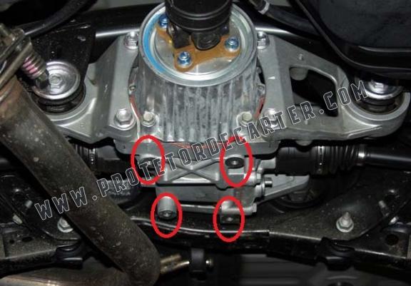  Protetor diferencial de aço  Toyota RAV 4