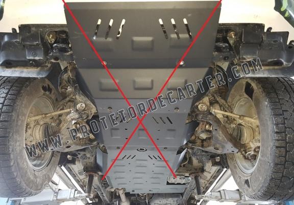  Protetor diferencial de aço  Toyota Hilux Revo