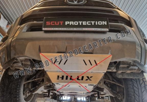 Protetor diferencial de alumínio Toyota Hilux Invincible