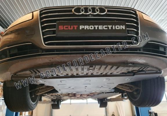  Protetor de caixa de velocidades de aço Audi A8
