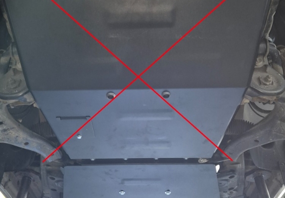 Protetor de aço para caixa de velocidades e diferencial Volkswagen Amarok - V6 automat