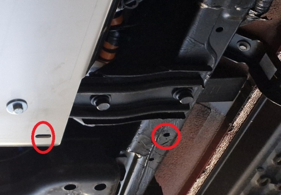 Protetor para o filtro de combustível Ford Ranger Raptor - Alumínio 