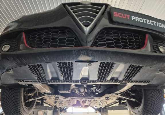 Protetor de Carter de aço Alfa Romeo Giulietta