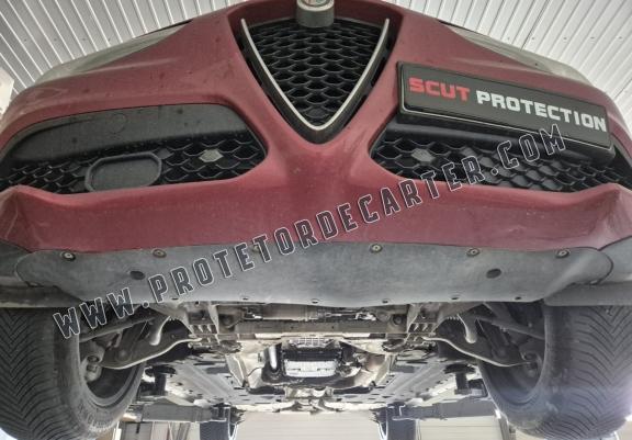 Protetor de Carter de alumínio Alfa Romeo Stelvio