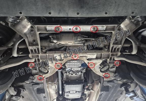 Protetor de Carter de alumínio Alfa Romeo Stelvio