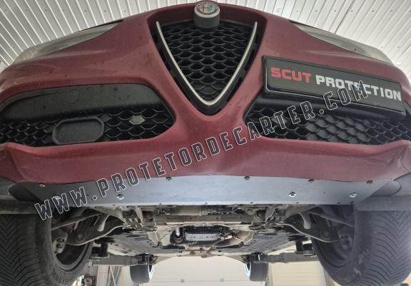 Protetor de Carter de alumínio Alfa Romeo Stelvio