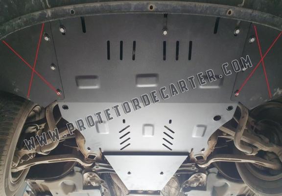 Protetor de Carter de aço Audi A6 Allroad 2 - sans latéraux