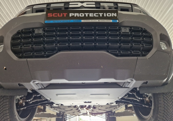 Protetor de Carter de aço Dacia Duster - 4x2 + 4x4