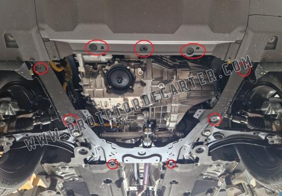 Protetor de Carter de alumínio Dacia Duster- 4x4