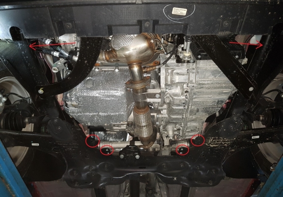 Protetor de Carter de aço Jeep Compass