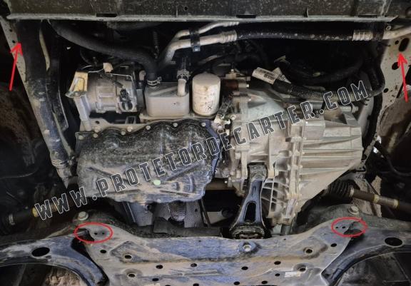 Protetor de Carter de alumínio Ford Transit FWD