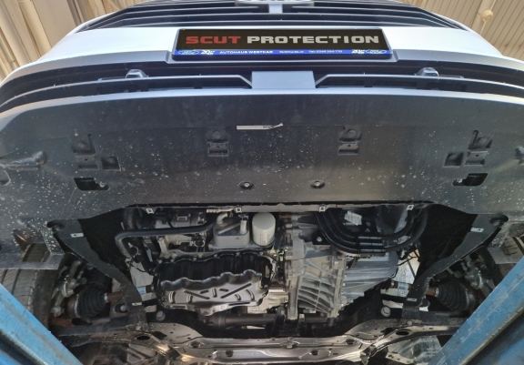 Protetor de Carter de aço galvanizado Ford Transit Custom