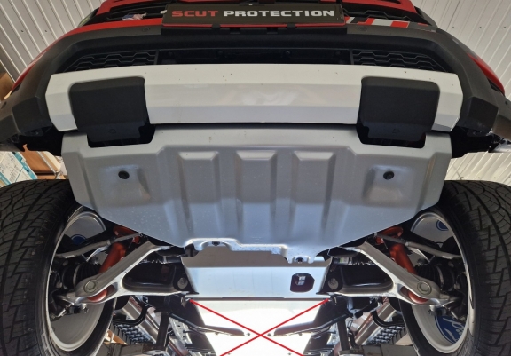 Protetor de Carter de alumínio Ford Ranger Raptor