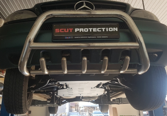 Protetor de Carter de aço Mercedes ML W163