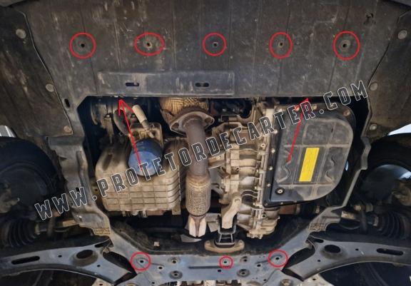 Protetor de Carter de aço Dfsk Fengon 5