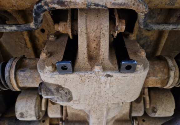  Protetor diferencial de aço Fiat Panda 4x4