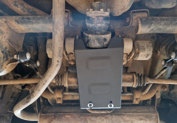  Protetor diferencial de aço Fiat Panda 4x4