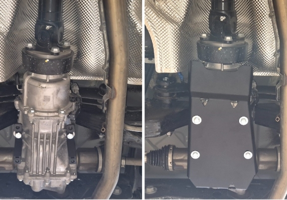 Protetor diferencial de aço  Dacia Duster 4x4