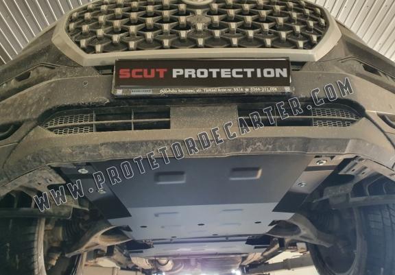 Protetor de Carter de aço SsangYong Rexton 