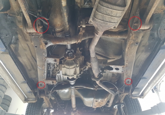  Protetor de  caso de transferência de aço   Suzuki Jimny