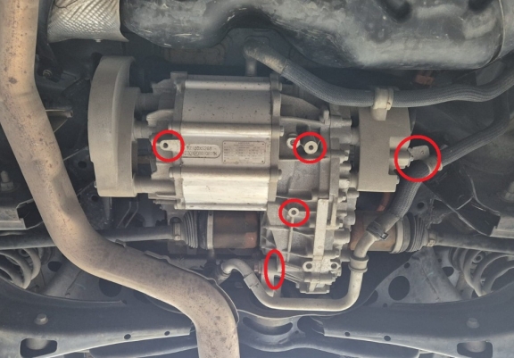  Protetor diferencial de aço  Baic Beijing BJ30