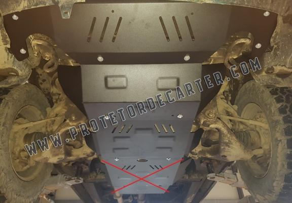 Protetor de Carter e radiator de aço Toyota Hilux