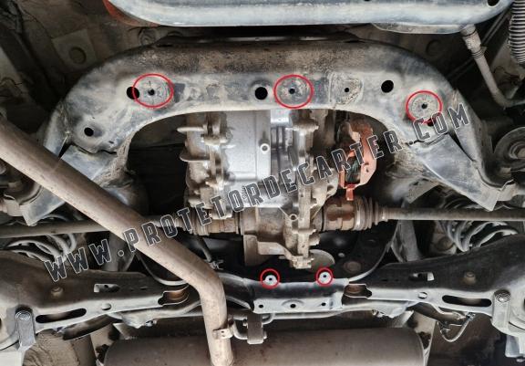  Protetor diferencial de aço  Toyota RAV 4 Hybrid