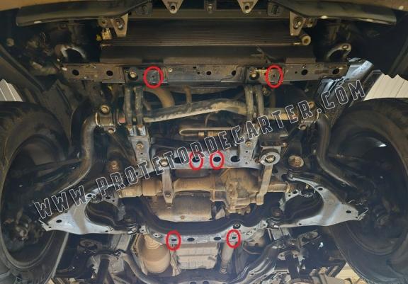 Protetor de Carter de aço Lexus GX460