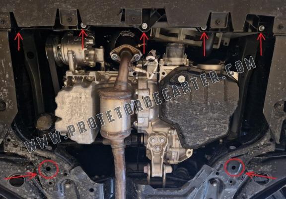 Protetor de Carter de aço Toyota Aygo X