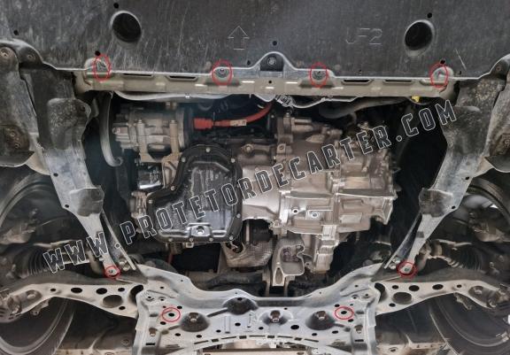 Protetor de Carter de aço Toyota Corolla Cross