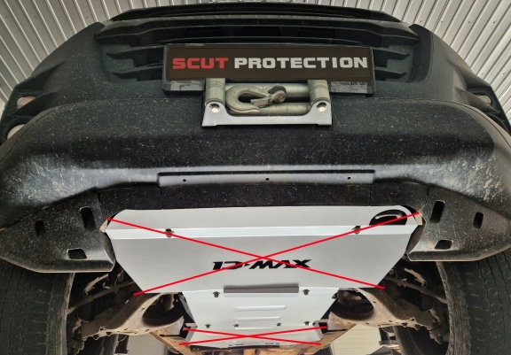 Protetor de Carter de aço Isuzu D-Max