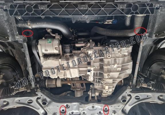 Protetor de Carter de aço Baic Beijing X75