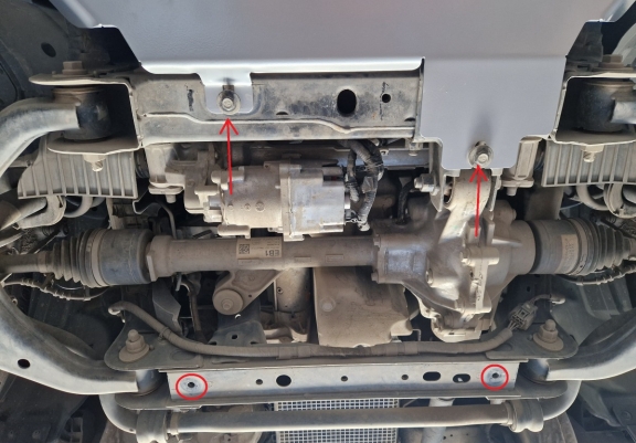 Protetor de caixa de velocidades de alumínio Ford Ranger Raptor