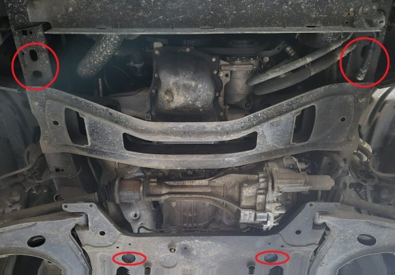 Protetor de Carter de aço Ford Transit - 4x4