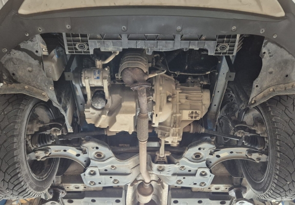 Protetor de Carter de aço MG ZS