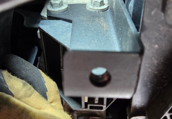 Protetor de Carter de aço BMW Seria 5 E60/E61 pára-choque dianteiro padrão