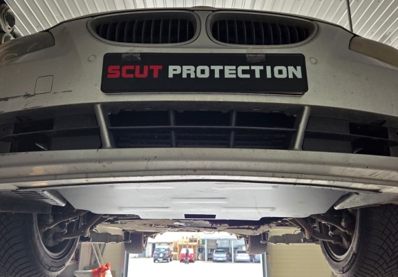 Protetor de Carter de aço BMW Seria 5 E60/E61 pára-choque dianteiro padrão