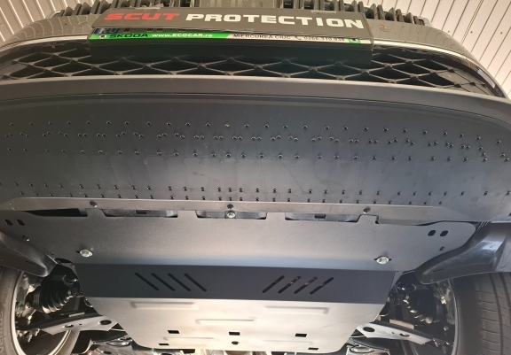 Protetor de Carter de aço Skoda Superb 4