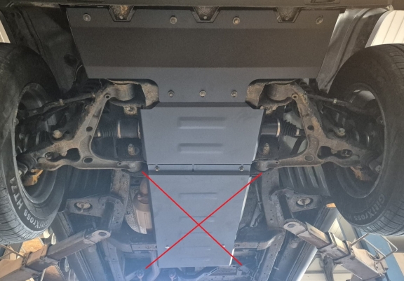 Protetor de Carter de aço Baic Beijing BJ40