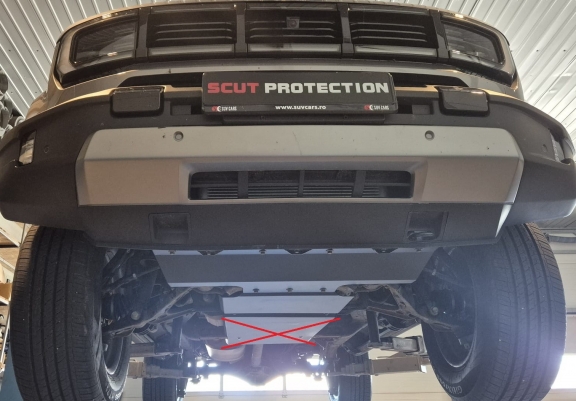 Protetor de Carter de aço Baic Beijing BJ40