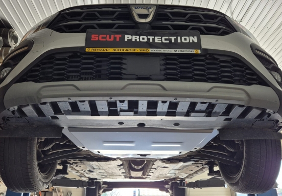 Protetor de Carter de alumínio Dacia Sandero Stepway