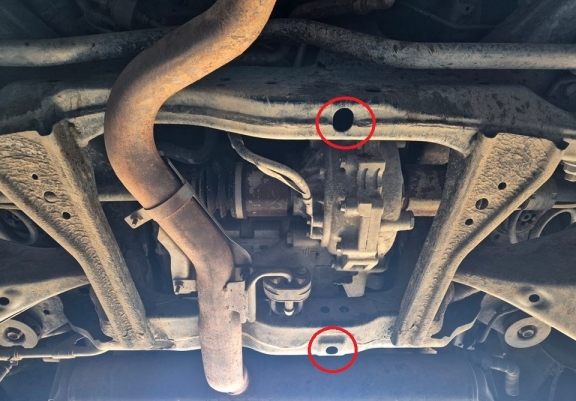 Protetor diferencial de alumínio Nissan Qashqai