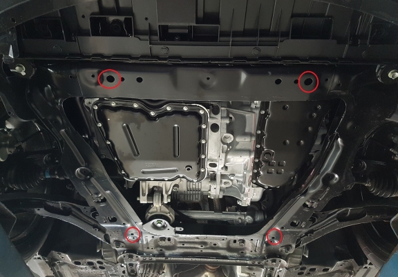 Protetor de Carter de Alumínio Renault Koleos