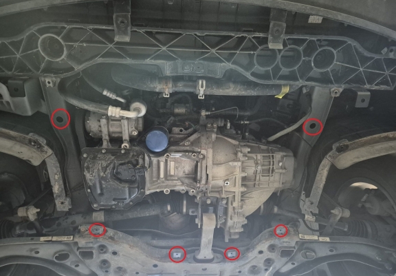 Protetor de Carter de aço Hyundai IX35