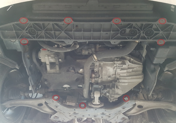 Protetor de Carter de aço Hyundai i40