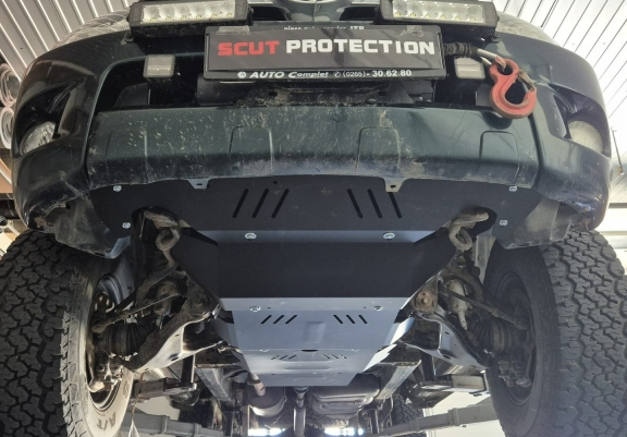 Protetor de Carter e radiator de aço Toyota Hilux