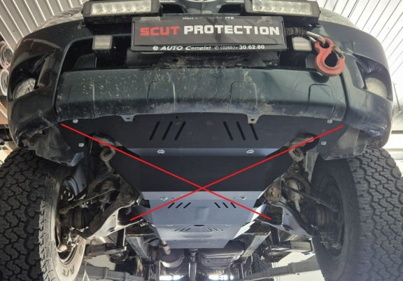  Protetor diferencial de aço  Toyota Hilux