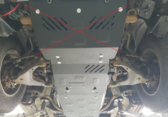  Protetor de caixa de velocidades de aço  Toyota Land Cruiser 150