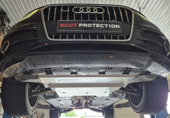 Protetor de Carter de alumínio Audi Q3